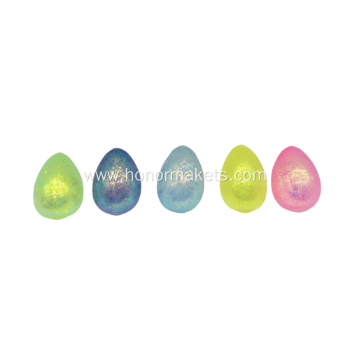 Easter Squishy Gel Egg 4asst Colour 24 in SRT